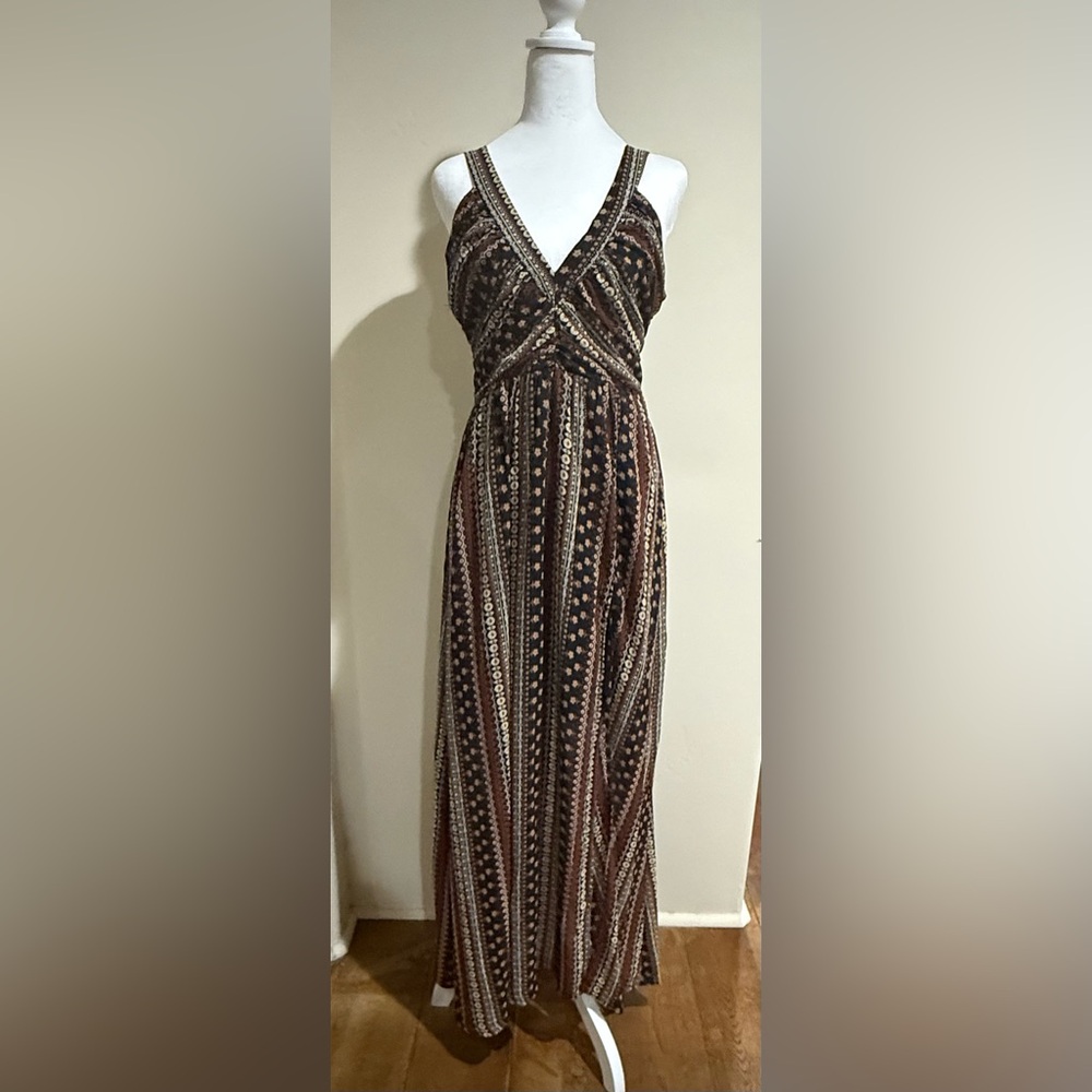Multi color Patterned maxi dress